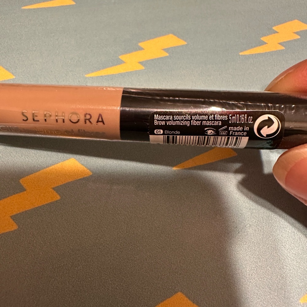 Sephora Brow Volumizing Fiber Mascara : Blonde